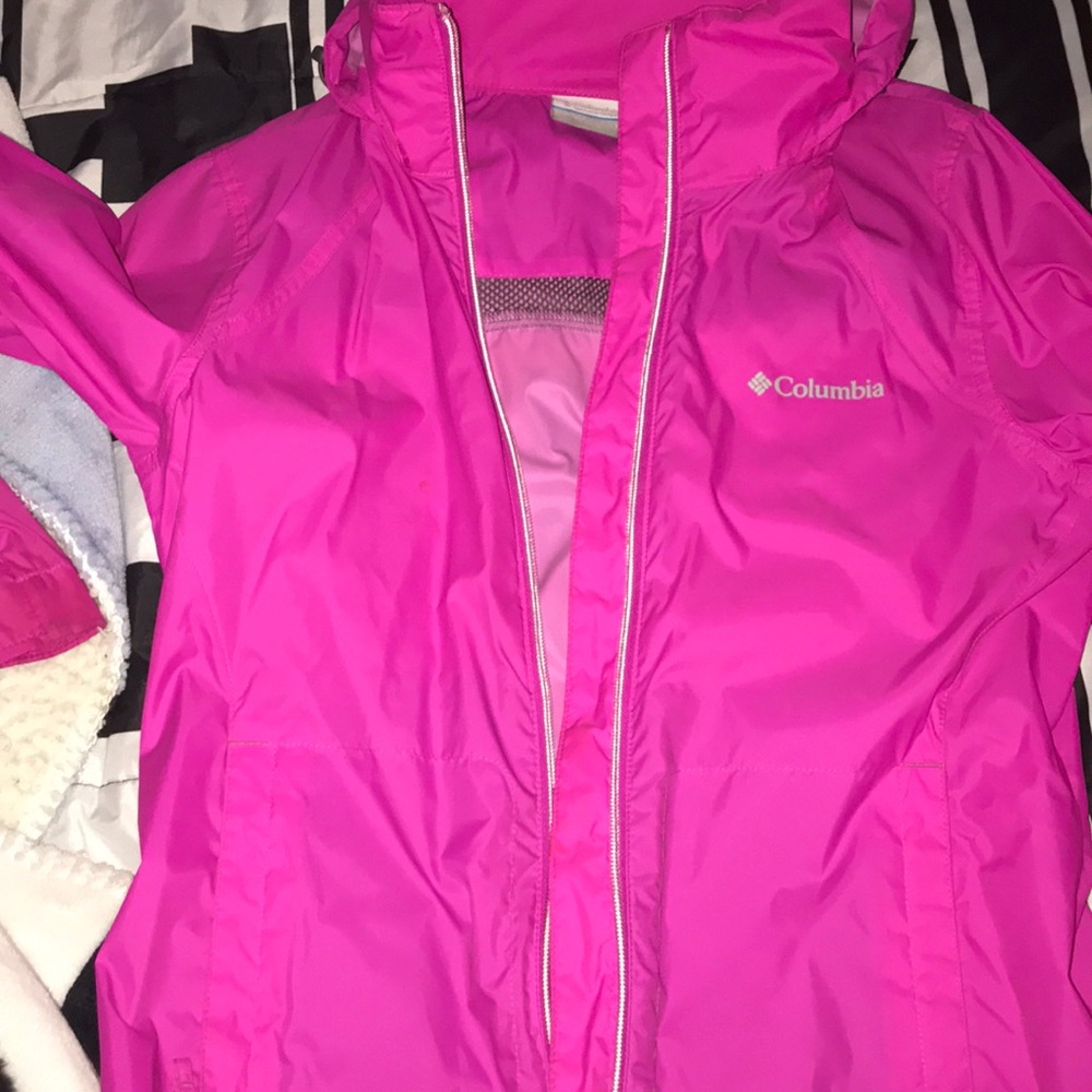 Columbia rain jacket